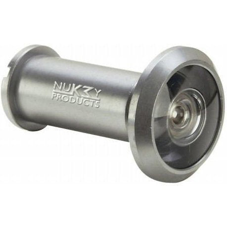 220-Degree Wide-Angle Heavy-Duty Door Viewer, Satin Nickel product photo