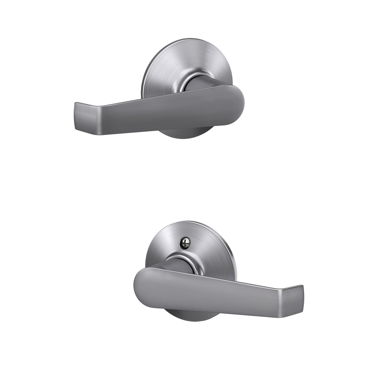 Elan Hall and Closet Passage Lever, Satin Chrome product photo