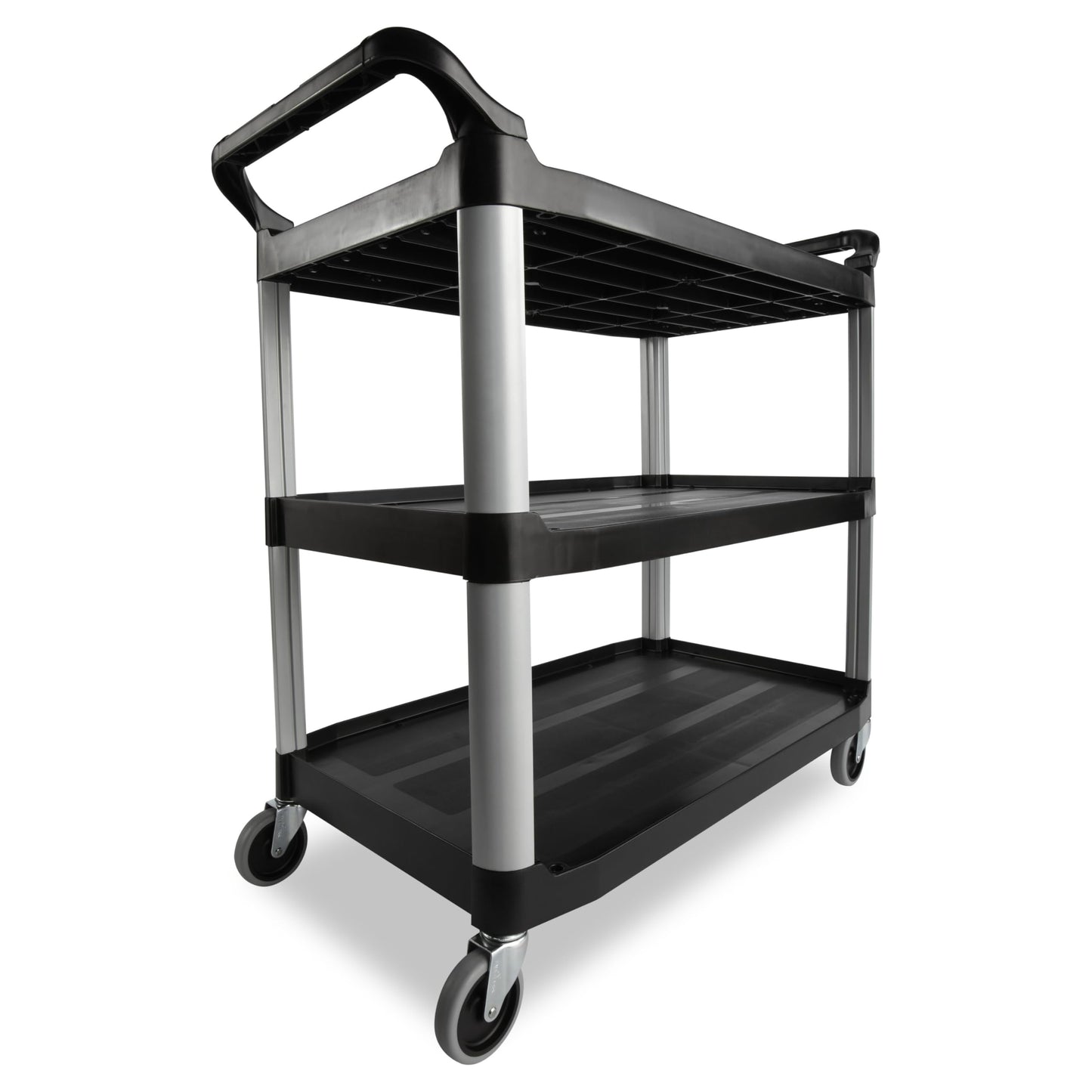 Xtra Open-Sided Three-Shelf Service Cart product photo