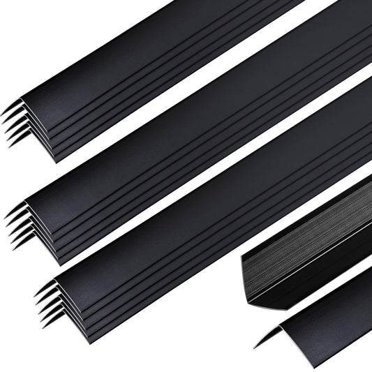 48-Inch Aluminum Corner Guards, 30-Pack, Black product photo