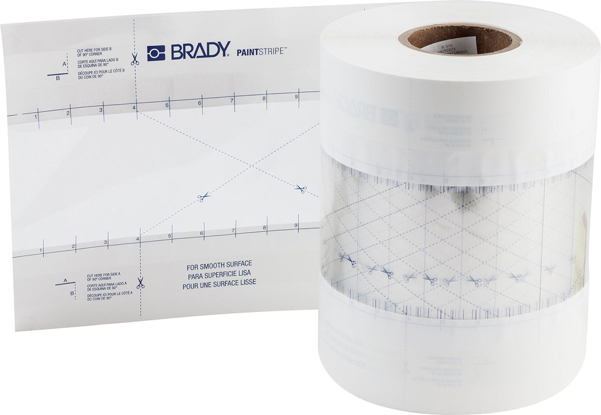 PaintStripe Continuous-Line Floor Marking Stencil, 4 Inches x 500 Feet product photo
